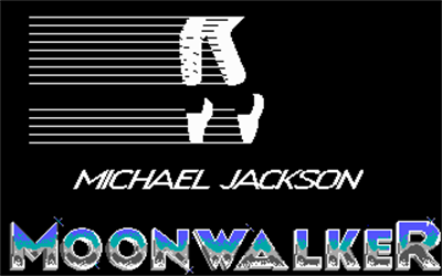 Michael Jackson: Moonwalker - Screenshot - Game Title Image