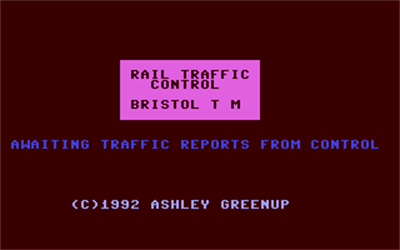 R.T.C. Bristol TM - Screenshot - Game Title Image