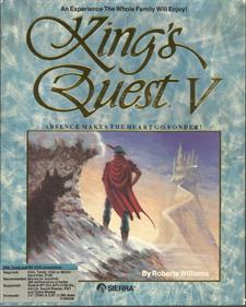 King's Quest V: Absence Makes the Heart Go Yonder! - Box - Front Image
