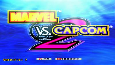 Marvel vs. Capcom 2: New Age of Heroes - Screenshot - Game Title Image