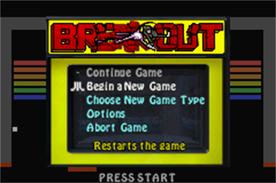 Centipede / Breakout / Warlords - Screenshot - Game Select Image
