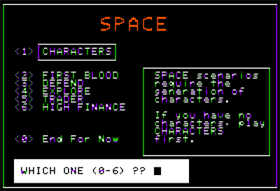 Space - Screenshot - Game Select Image