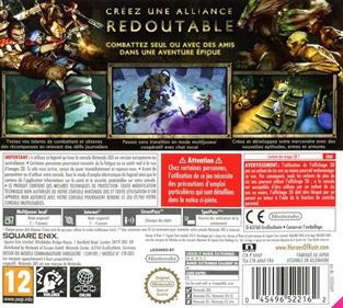 Heroes of Ruin - Box - Back Image