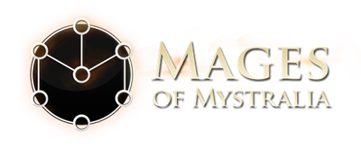 Mages of Mystralia - Clear Logo Image