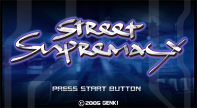 Street Supremacy - Screenshot - Game Title Image