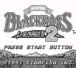 Super Black Bass Pocket 2 - Screenshot - Game Title Image