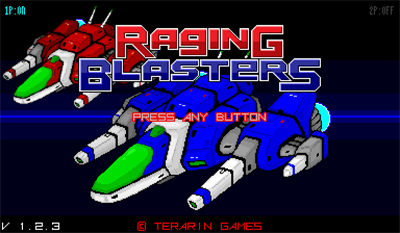 Raging Blasters - Screenshot - Game Title Image