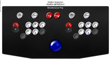 Major League - Arcade - Controls Information Image