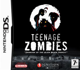 Teenage Zombies: Invasion of the Alien Brain Thingys! - Box - Front Image