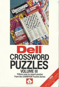 Dell Crossword Puzzles: Volume III - Box - Front Image
