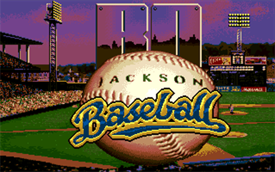 TV Sports Baseball - Screenshot - Game Title Image