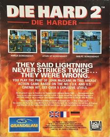 Die Hard 2: Die Harder - Box - Back Image