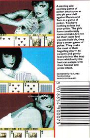 Strip Poker II Plus - Box - Back Image