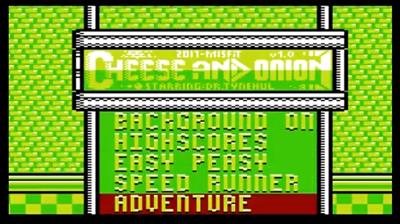 Cheese and Onion - Screenshot - Game Title Image