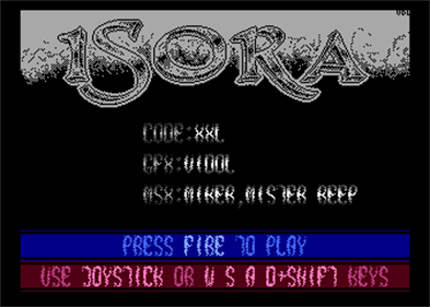 Isora - Screenshot - Game Title Image