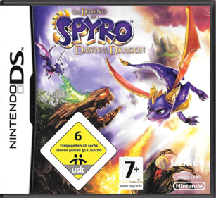 The Legend of Spyro: Dawn of the Dragon - Box - Front - Reconstructed Image