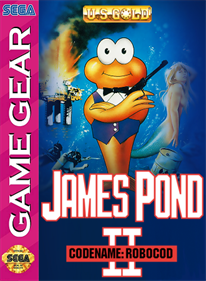 James Pond II: Codename RoboCod - Fanart - Box - Front Image