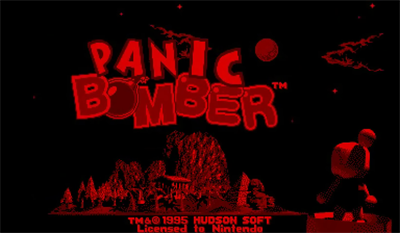 Panic Bomber - Screenshot - Game Title Image