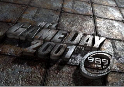 NFL GameDay 2001 - Screenshot - Game Title Image