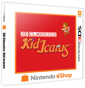 3D Classics: Kid Icarus - Box - 3D Image