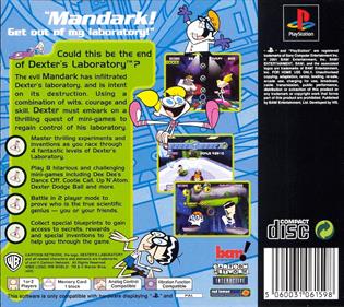 Dexter's Laboratory: Mandark's Lab? - Box - Back Image