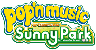 Pop'n Music: Sunny Park - Clear Logo Image