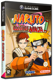 Naruto: Clash of Ninja 2 - Box - 3D Image