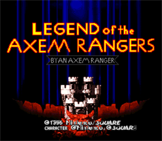 Super Mario RPG: Legend of the Axem Rangers - Screenshot - Game Title Image