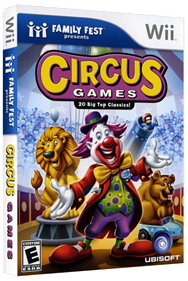 Circus Games - Box - 3D Image