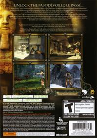 Tomb Raider: Anniversary - Box - Back Image