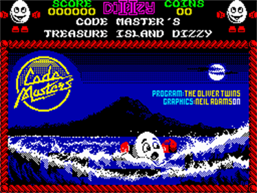 Treasure Island Dizzy - Screenshot - Game Title