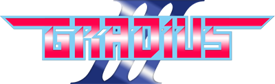 Gradius III - Clear Logo Image