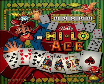 Hi-Lo Ace - Arcade - Marquee Image