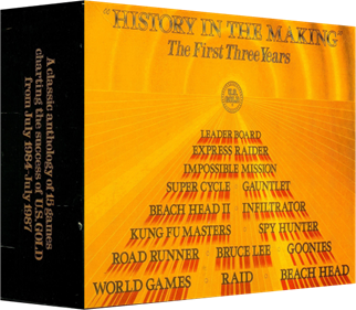 "History in the Making": The First Three Years - Box - 3D Image