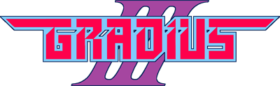 Gradius III - Clear Logo Image