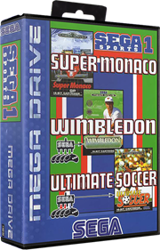 Sega Sports 1 - Box - 3D Image