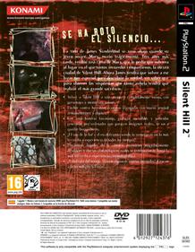 Silent Hill 2 - Box - Back Image