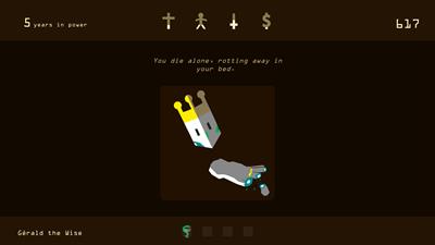 Reigns - Screenshot - Game Over Image