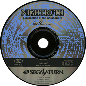 Nightruth: Explanation of the Paranormal: "Maria" - Disc Image