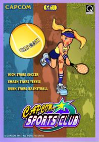 Capcom Sports Club - Fanart - Box - Front Image