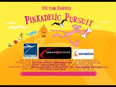 Pink Panther: Pinkadelic Pursuit - Screenshot - Game Title Image