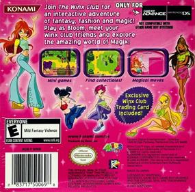 WinX Club - Box - Back Image