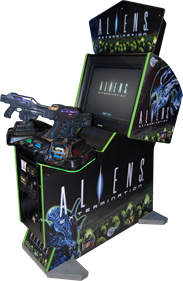Aliens: Extermination - Arcade - Cabinet Image