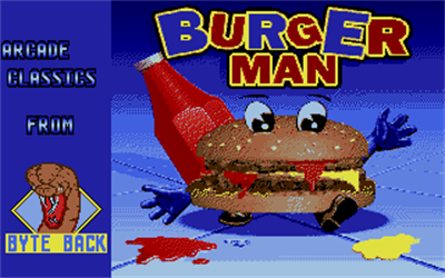 Burger Man - Screenshot - Game Title Image