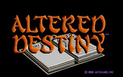 Altered Destiny - Screenshot - Game Title Image