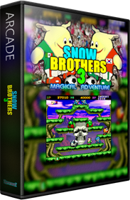 Snow Brothers 3: Magical Adventure - Box - 3D Image