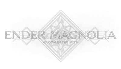 ENDER MAGNOLIA: Bloom in the Mist - Clear Logo Image