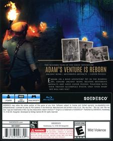 Adam's Venture: Origins - Box - Back Image