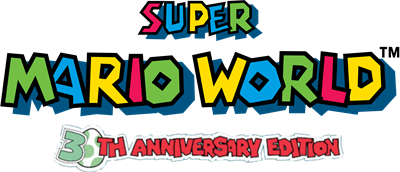 Super Mario World: 30th Anniversary Edition - Clear Logo Image