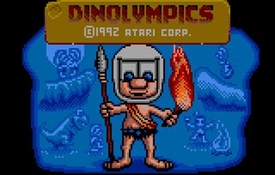 Dinolympics - Screenshot - Game Title